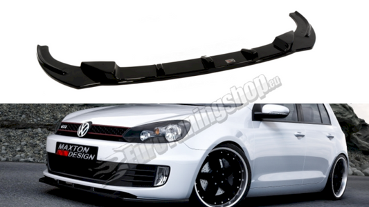 Maxton Design - Front Splitter VW GOLF MK6 GTI