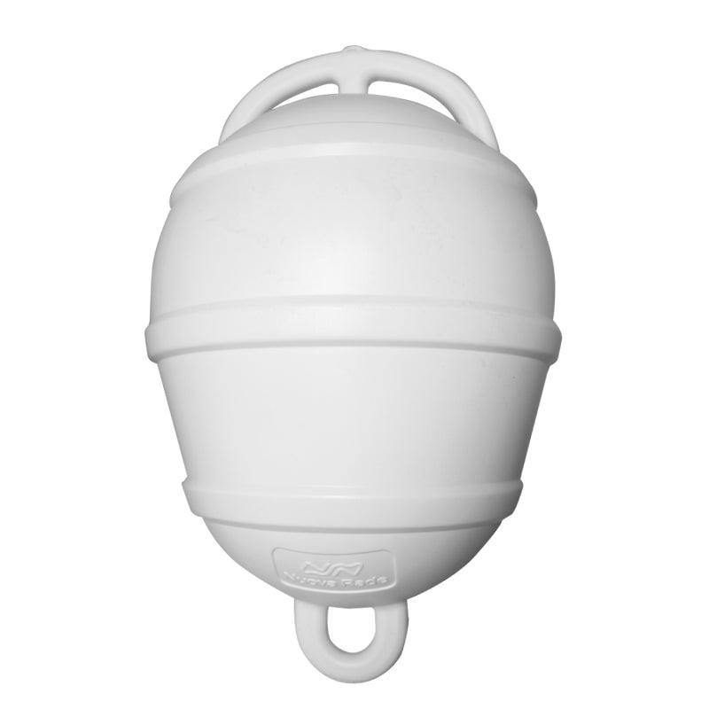 Mooring Buoy Rigid Plastic White 250mm Boat Marina Pick Up Marker