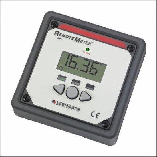 Morningstar RM-1 remote LCD meter for SunSaver & SureSine | 4Boats