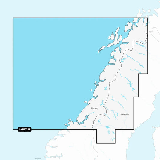 Navionics + EU053R Norway Trondheim to Tromsø Chart | 4Boats