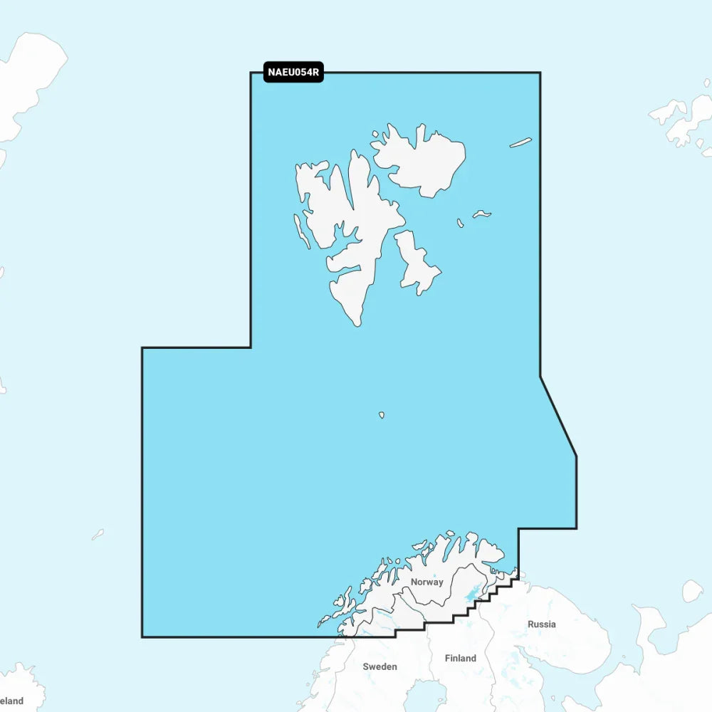 Navionics EU054R | Vestfjorden to Svalbard | 4Boats