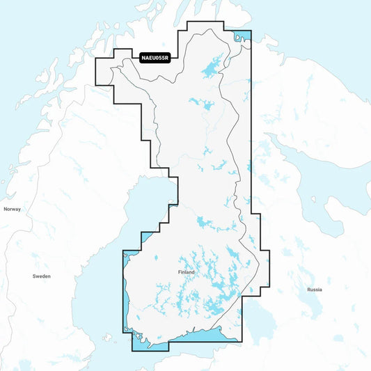 Navionics EU055R Regular Chart | Finland Lakes & Rivers | 4Boats