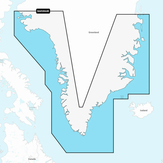 Navionics + EU064R Greenland Regular Chart | 4Boats