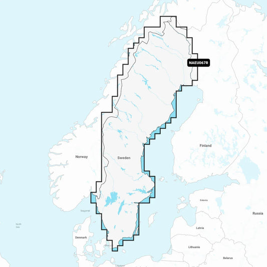 Navionics EU067R Sweden Lakes & Rivers Chart | 4Boats