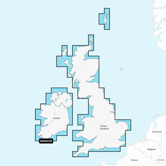 Navionics EU072R | UK & Ireland Lakes & Rivers Chart | 4Boats