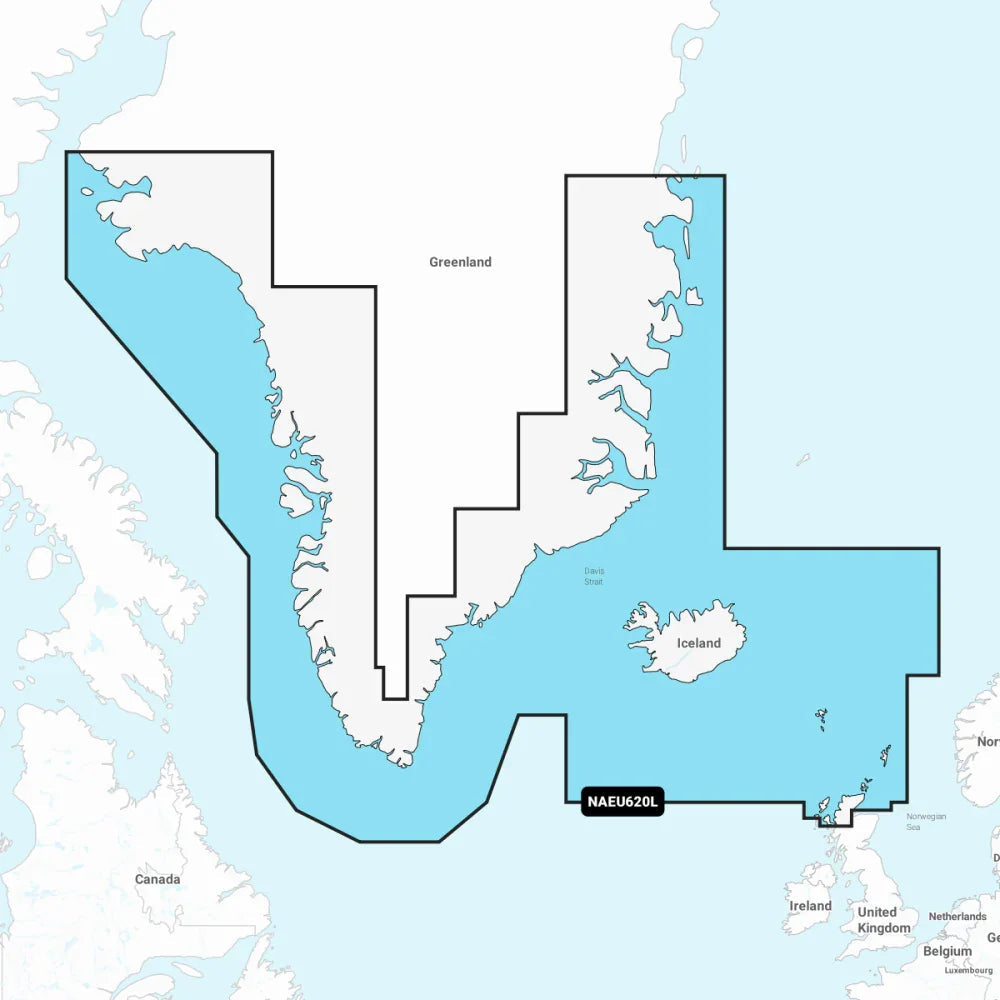 Navionics EU620L Large | Greenland & Iceland | 4Boats