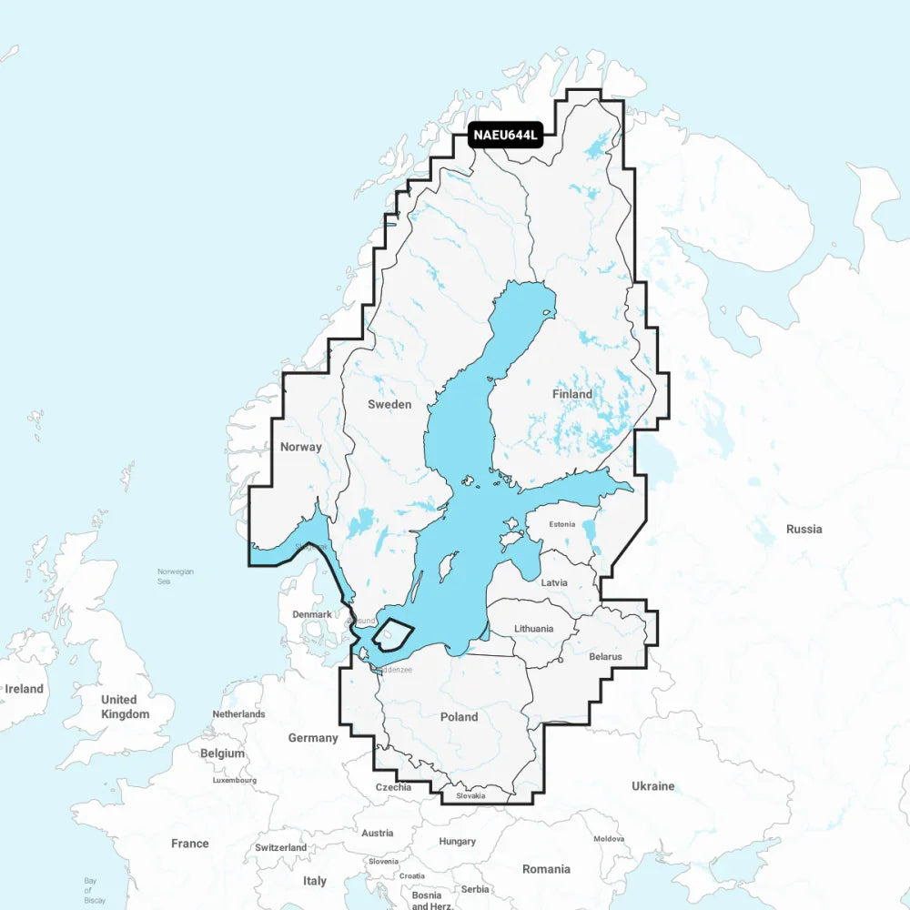 Navionics + Large Chart EU644L Baltic Sea | 4Boats