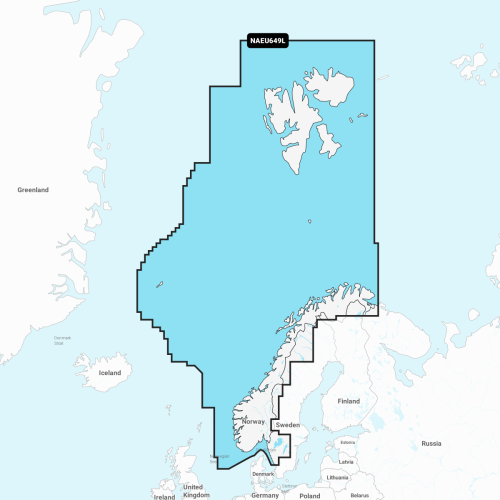 Navionics EU649L Large Chart | Norway | 4Boats