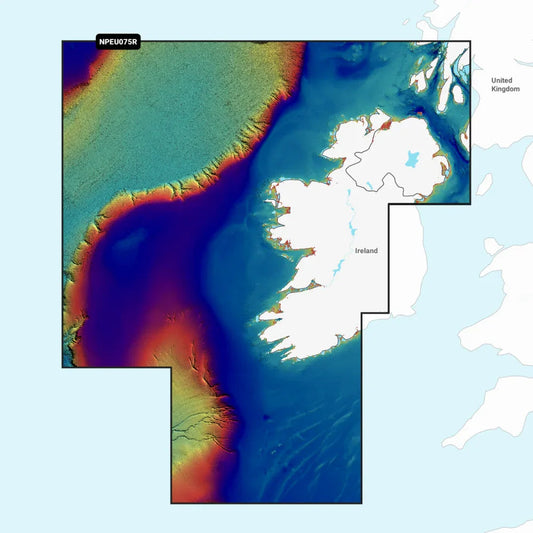 Navionics Platinum+ Regular Chart: EU075R -  Ireland, West Coast