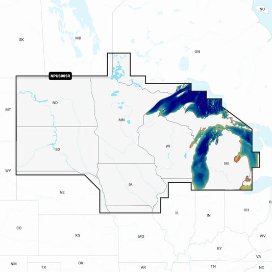 Navionics Platinum+ Regular Chart: US005R -  US North