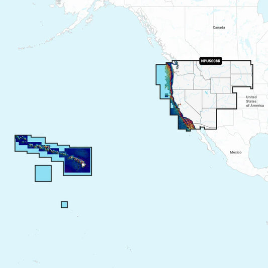 Navionics Platinum+ Regular Chart: US008R -  US West