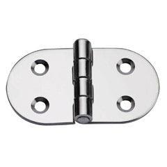 Oval Hinge Inox 316 Reversed 47×30×1.5mm | 4Boats