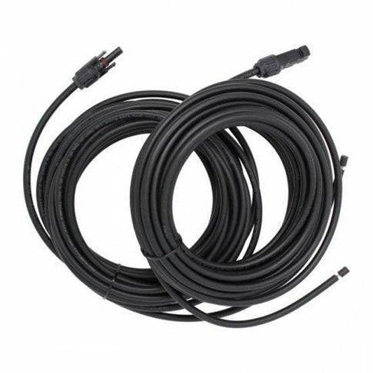 Pair 10m MC4 6.0mm² (10 AWG) solar extension leads | 4Boats