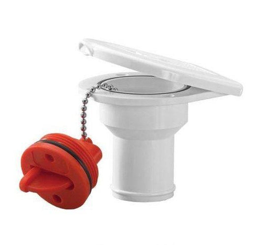 Plastic Deck Diesel Deck Filler 38mm with Flip Lid | 4Boats