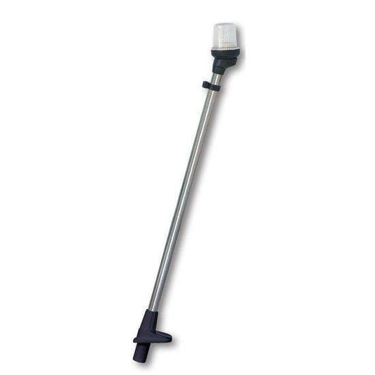 Plug-in Pole Light 130 cm, Black Housing | 4Boats