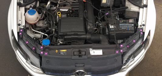 VW Polo MK5 (6R/6C) Engine Bay Dress-Up Kit – Anodised Washers | CEUK