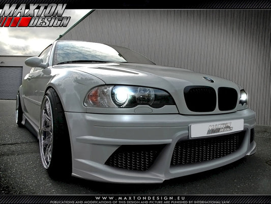 Maxton Design - FRONT BUMPER BMW 3 E46 - 4 DOOR SALOON < GENERATION V >