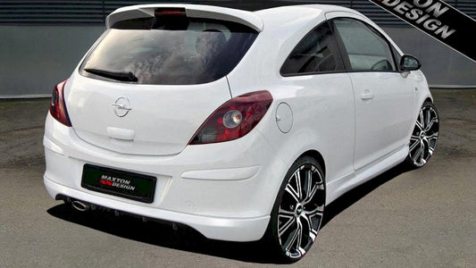 Maxton Design - REAR BUMPER EXTENSION OPEL CORSA D