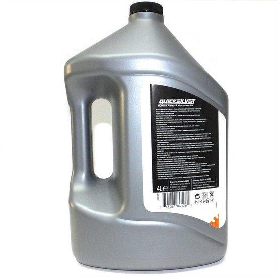 Quicksilver NEW NEW NEW Synthetic 4 Stroke Outboard Oil 4L | 4Boats