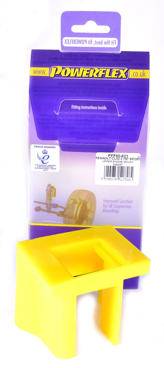 POWERFLEX - UPPER ENGINE MOUNT INSERT - CLIO 3 / MEGANE 2
