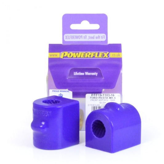 POWERFLEX - FORD FIESTA MK6 INC ST (2002-2008) FRONT ANTI ROLL BAR BUSH 16MM