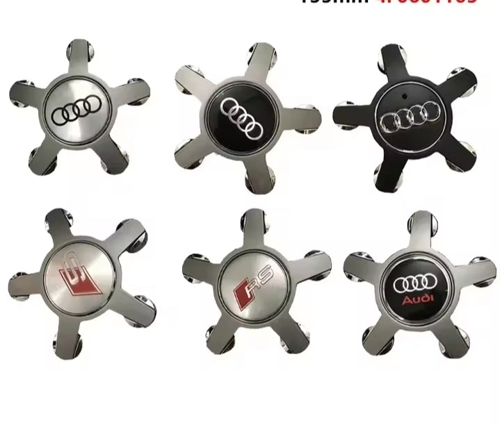 4pcs 135mm Car Wheel Centre Cap Hub Covers Badge logo 4F0601165N For Audi A1 A3 A4 A5 A6 A7 Q3 Q5 Q7 TT B5 B6 B7 8P 8V