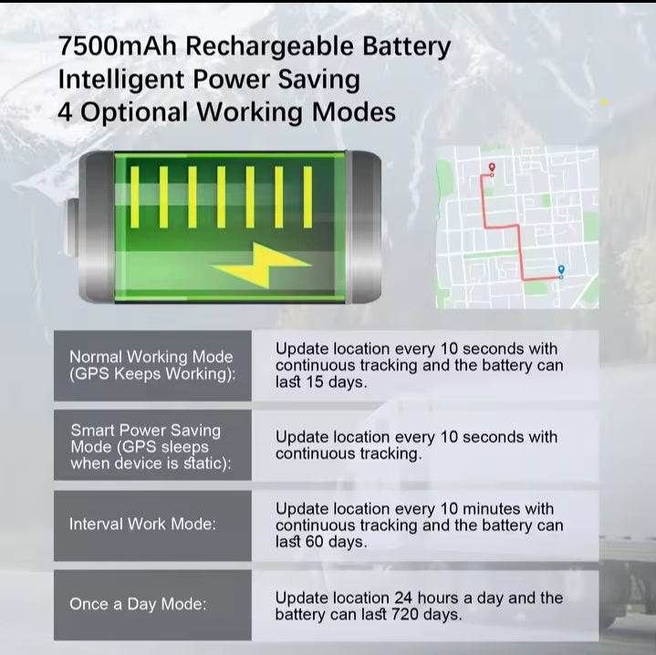Real-time 30 Days Tracking 4G GPS Tracker Anti-theft Motorcycle Vehicle Car Track Locator for Auto Security with Affordable Fee