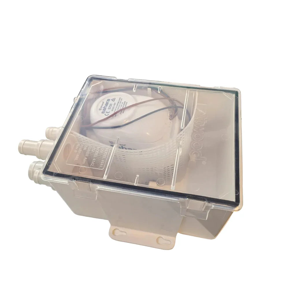 Attwood 4142-1 Sahara Shower Sump System 750 GPH 12V Marine Boat Drain Small Box