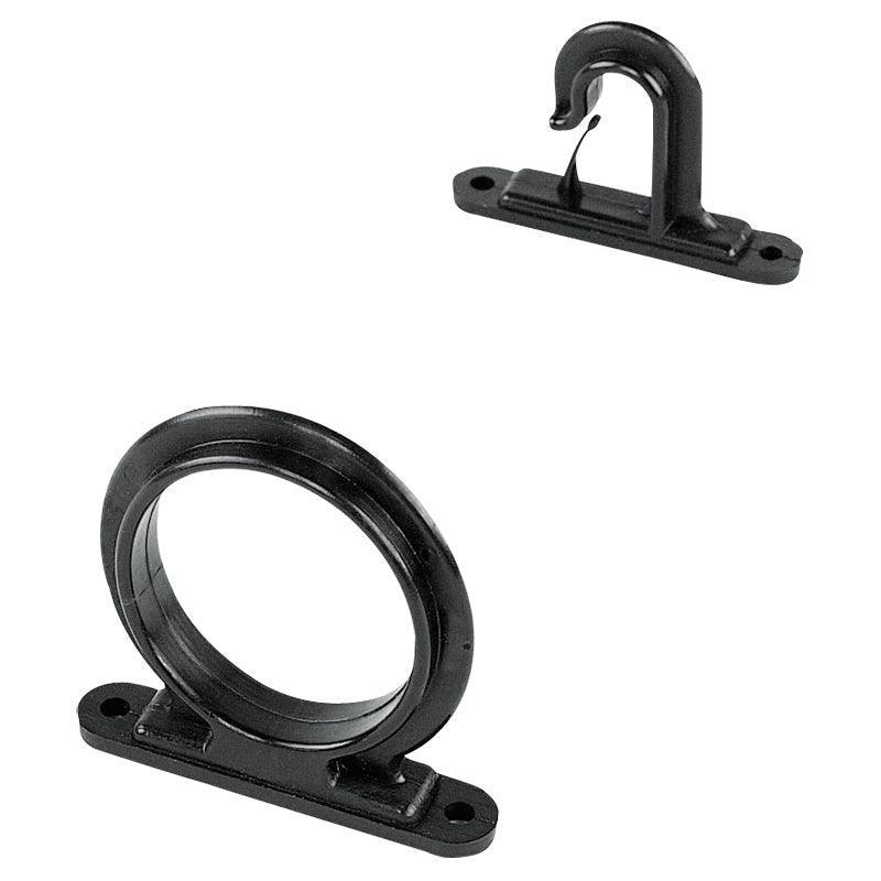 Rod Holding Ring Set White - Rod Holder Rings for Boats | 4Boats