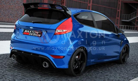 Maxton Design - REAR BUMPER FORD FIESTA MK 7 FACELIFT (FOCUS RS LOOK)