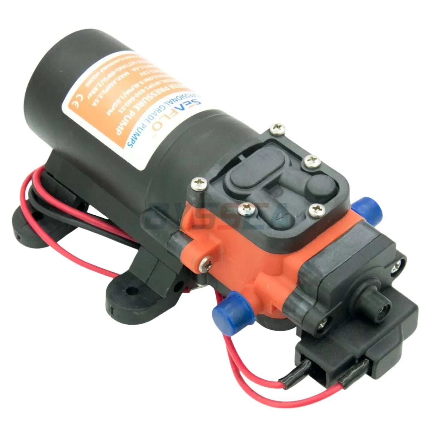 Seaflo 12V 1.0GPM 40PSI Water Pressure Pump 21-Series Marine RV SFDP1-010-040-21