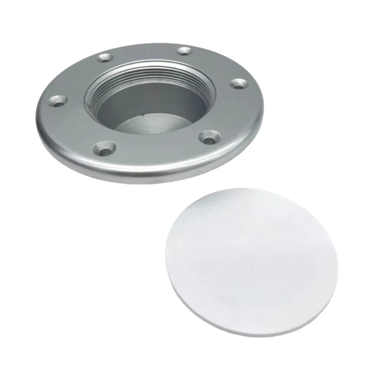 Nuova Rade 197291 Flush Mount Aluminium Boat Table Pedestal Base Plate 150mm