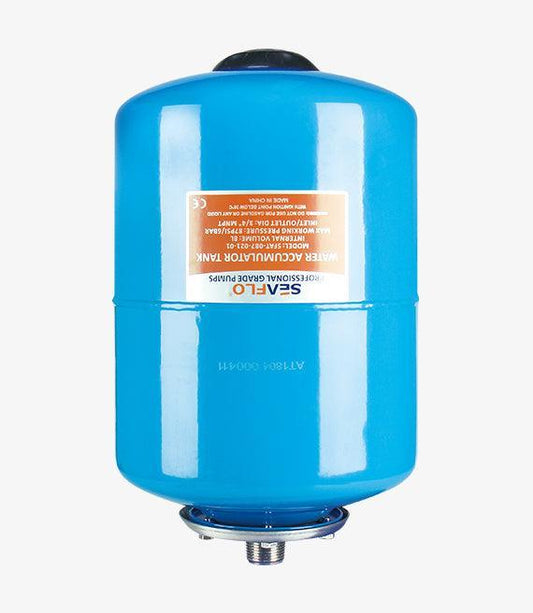 SEAFLO 8L Accumulator Tank 87PSI Max Marine RV Water Pump Pressure AT08702101
