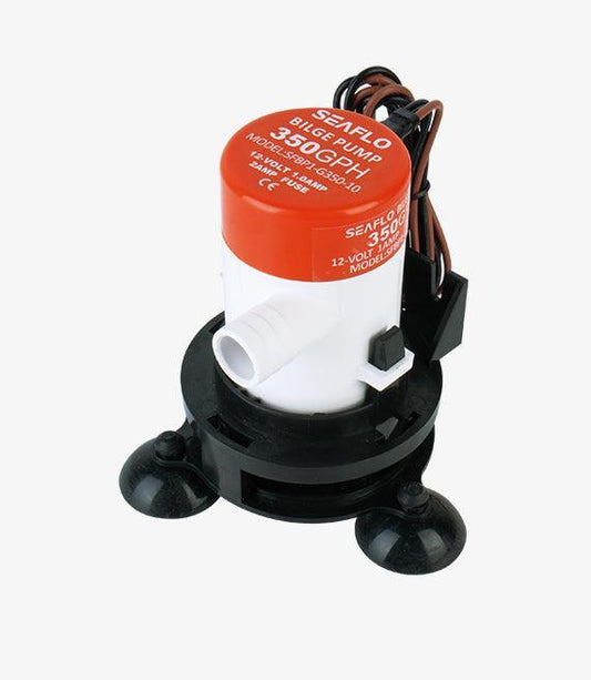 SEAFLO 12V 350GPH Portable Aerator Kit SFBP1-G350-10 Baitwell Livewell Pump Kit
