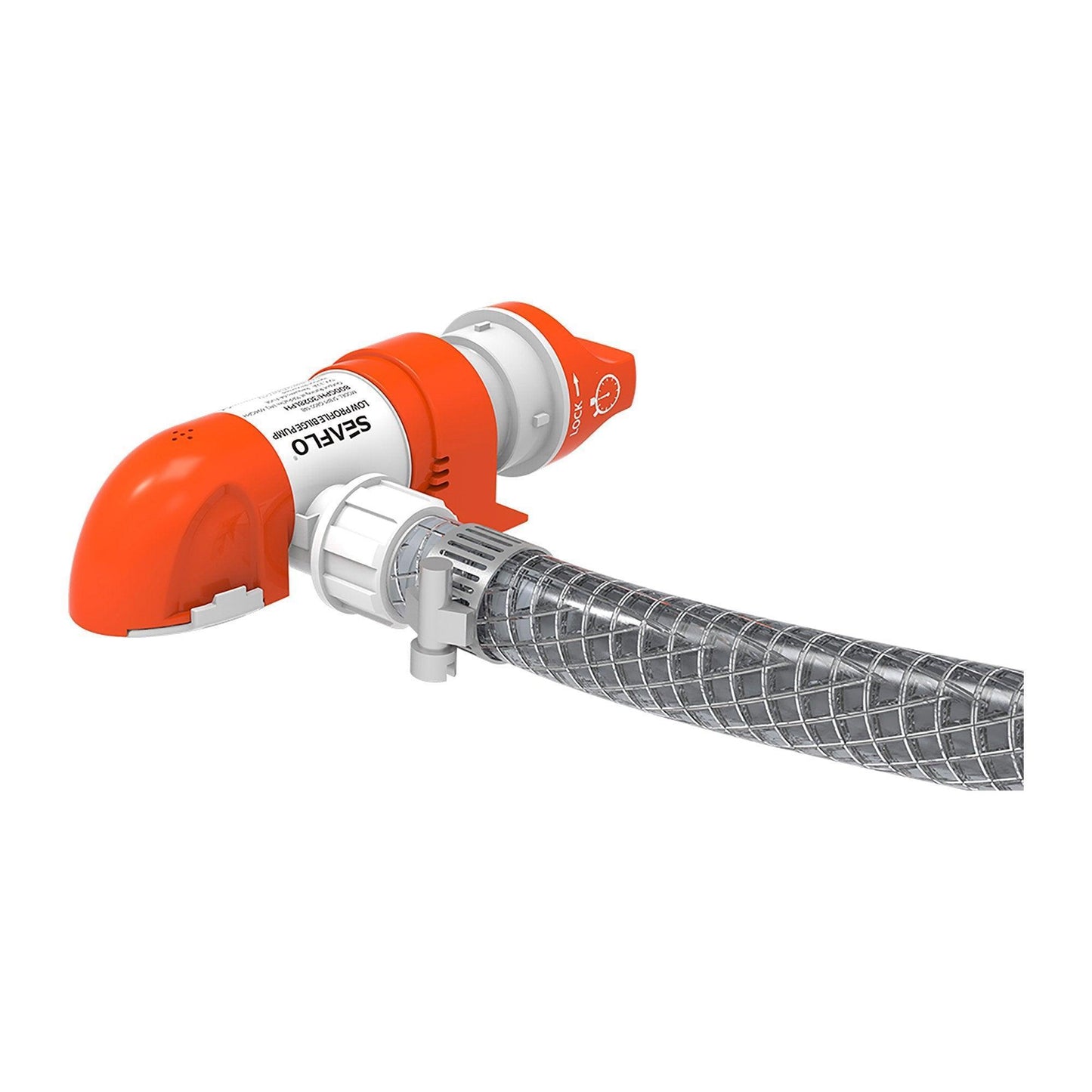 Seaflo 800GPH 12V Auto Bilge Pump Timer Sensing Low Profile Marine Boat Yacht