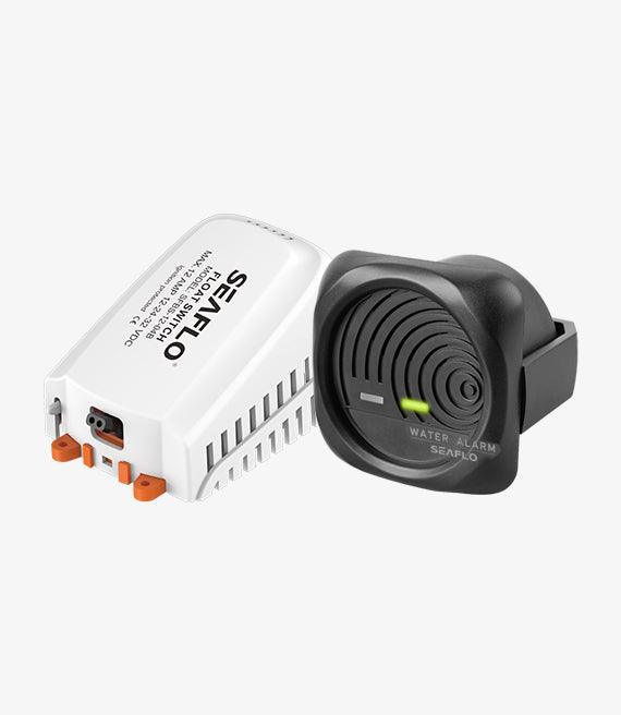 Seaflo 12V High Water Bilge Alarm Kit 95dB Audible & Visual LED WAS12002 20A