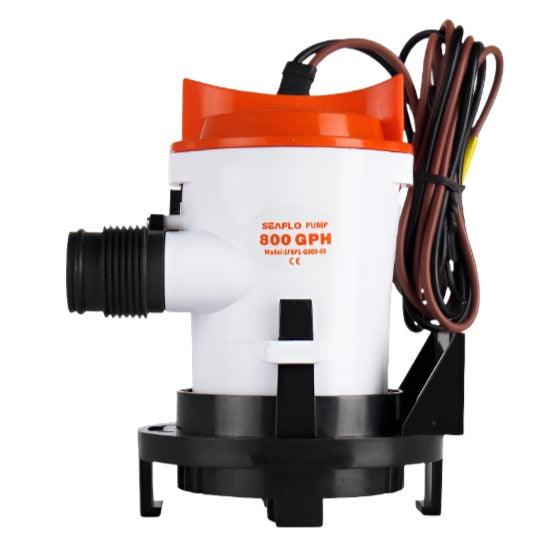 Seaflo 12V 800GPH Non-Automatic Marine Bilge Pump 03 Series BP1G80003 3/4 Outlet