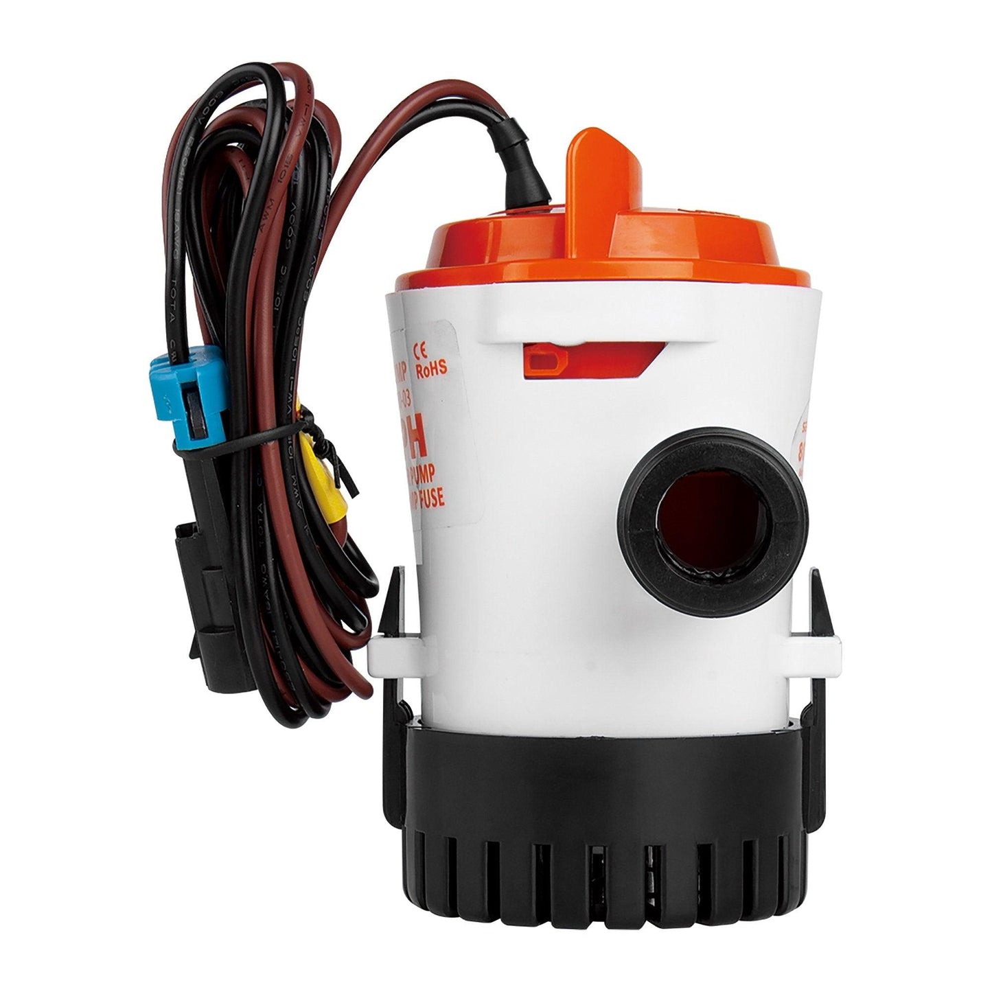 Seaflo 12V 800GPH Non-Automatic Marine Bilge Pump 03 Series BP1G80003 3/4 Outlet