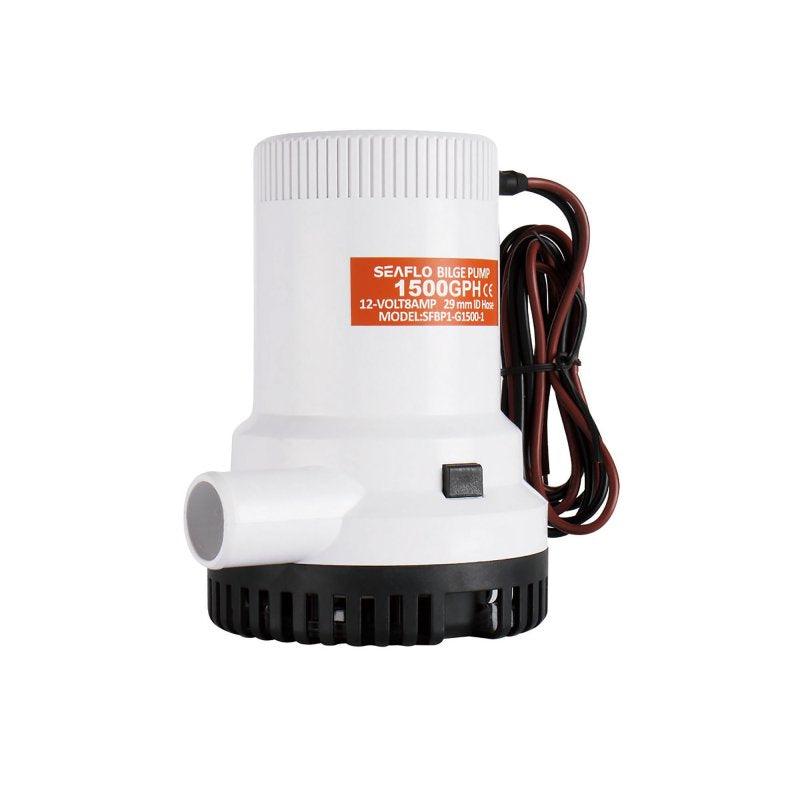 SEAFLO Bilge 12V/24V 1500 GPH Non-Auto Bilge Pump 01 Serie