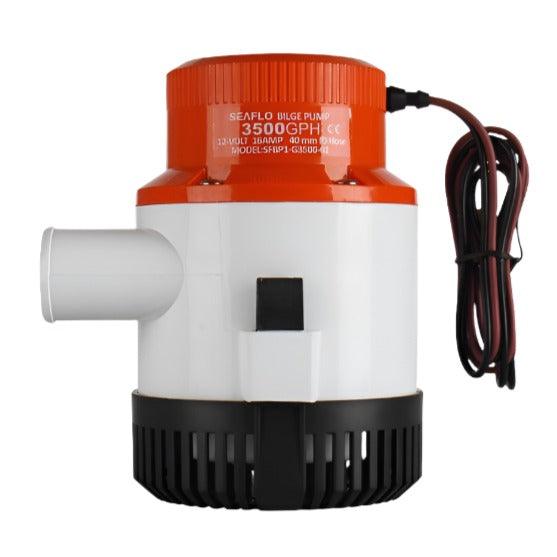 Seaflo 12V 3500 GPH Bilge Pump Non-Auto 01 Series BP1G350001 Marine Boat Yacht