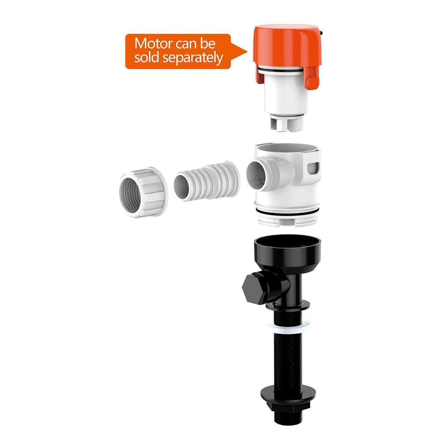 SEAFLO Livewell 13C Series Livewell Pump 12V, 4,164 | 4Boats