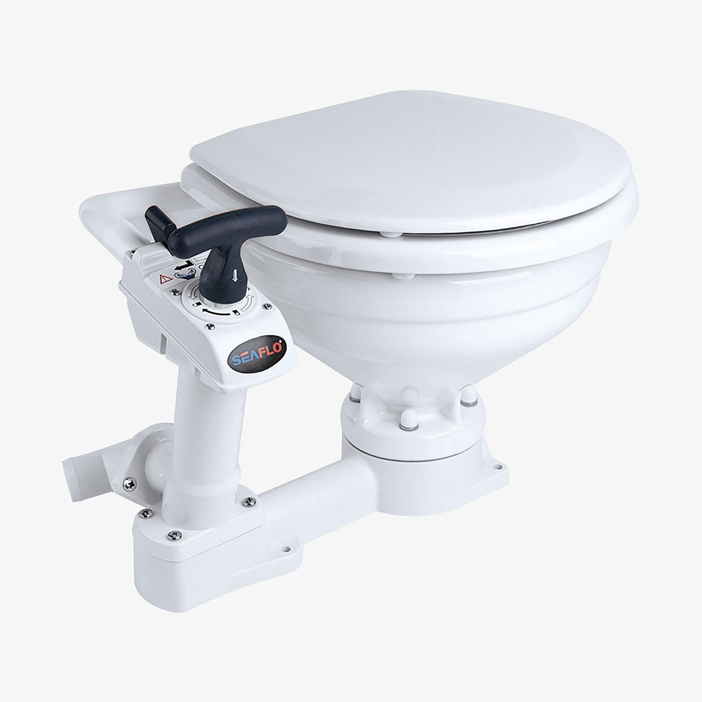 Seaflo Manual Marine Toilet Compact SFMTM-01 Jabsco 29090-3000 Replacement