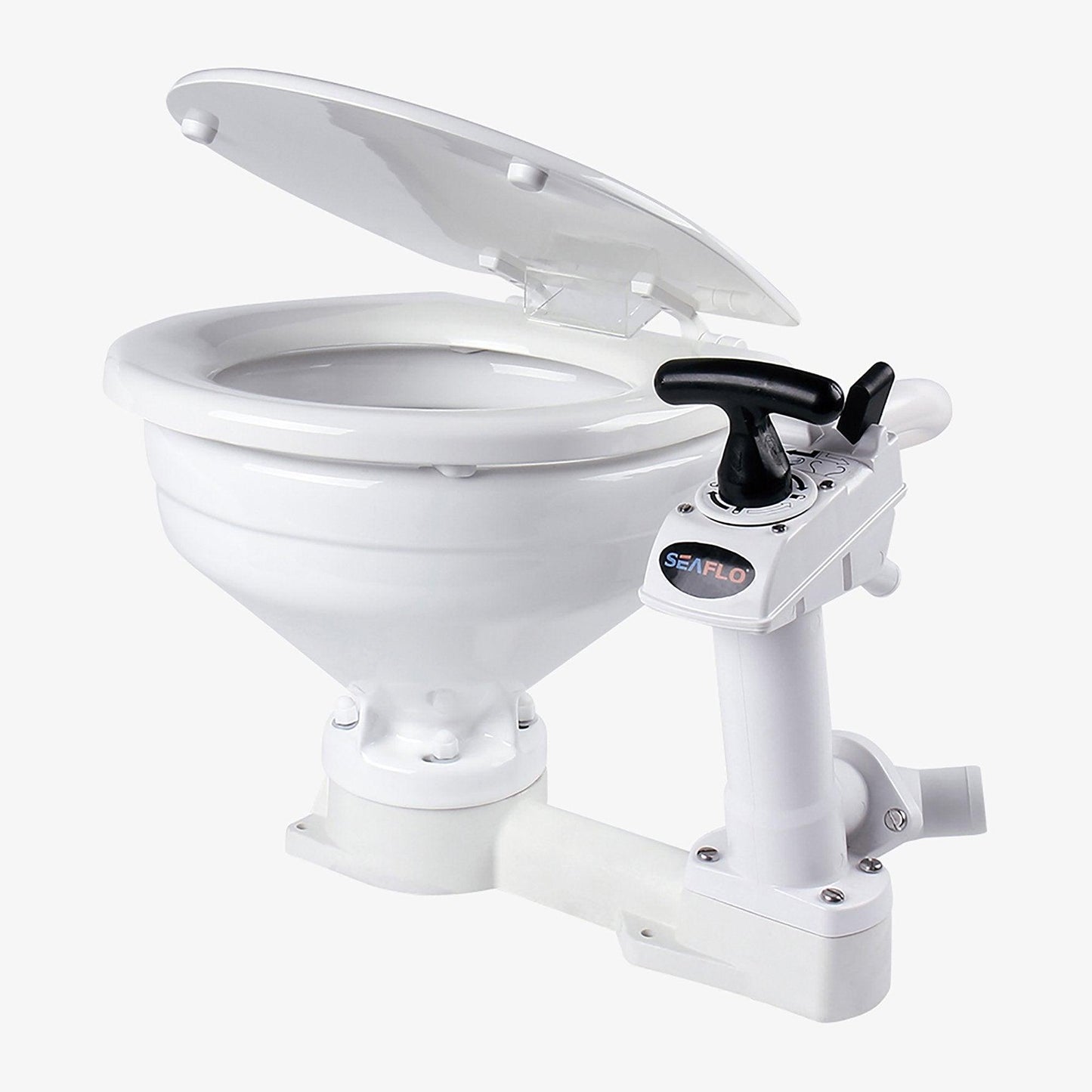 Seaflo Manual Marine Toilet Compact SFMTM-01 Jabsco 29090-3000 Replacement