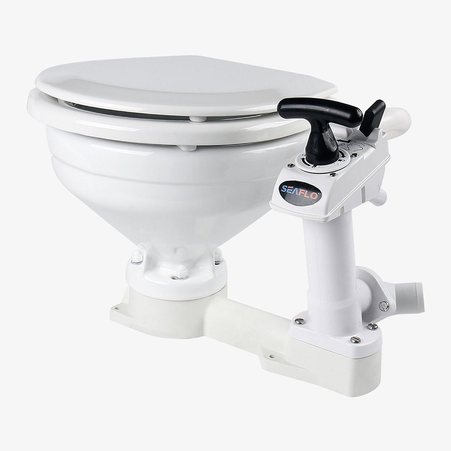 Seaflo Manual Marine Toilet Compact SFMTM-01 Jabsco 29090-3000 Replacement