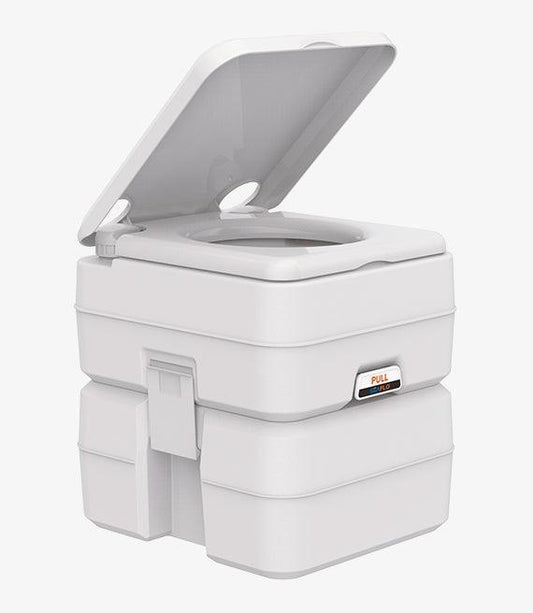Seaflo 20L Portable Toilet PT2001 Marine Boat Caravan Camping Compact Loo Grey