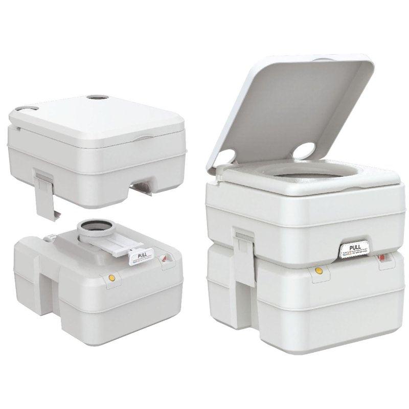 Seaflo 20L Portable Toilet PT2002 Marine Boat RV Caravan Camping Piston Pump