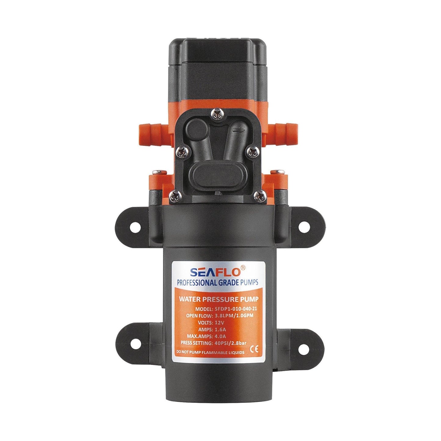 Seaflo 21 Series 24V Water Pressure Pump 1.0 GPM 40 PSI Boat Marine RV Caravan