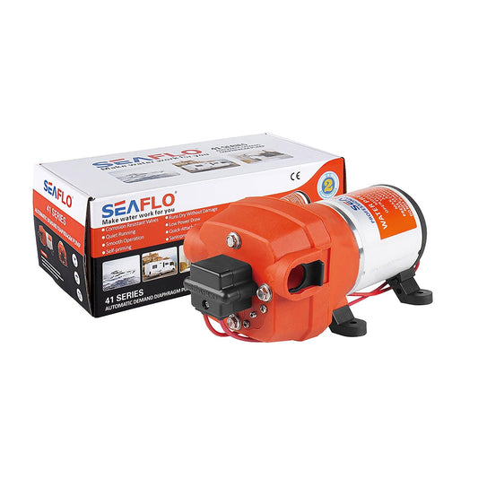 Seaflo 41 Series Water Pressure Pump 12V 3.3GPM 35PSI Marine RV SFDP1-033-035-41