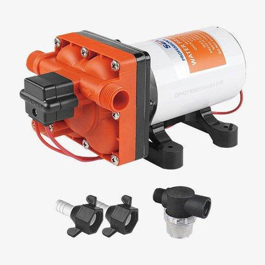 SEAFLO 42 Series 24V 5.0GPM 55PSI Water Pressure Pump Marine RV SFDP2-050-055-42