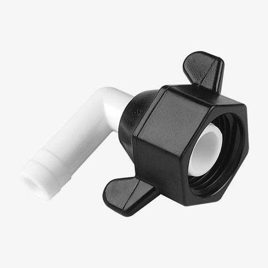 SEAFLO Pump 51F005 3/8\" 90° Hose Barb Elbow, 1/2-14 FNP | 4Boats